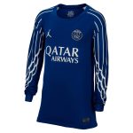 Exklusive psg jordan viertes stadiontrikot 2024-25 – langarm – kinder mit o.dembele 10-aufdruck Kollektion – Premium Paris Saint Germain Trikots