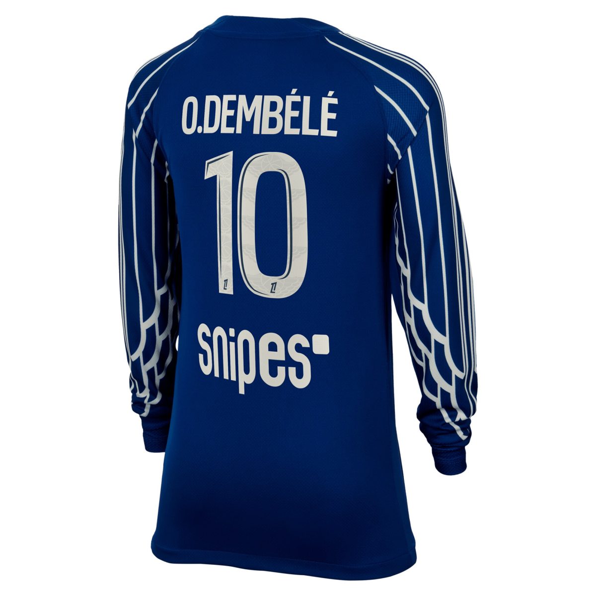 Exklusive psg jordan viertes stadiontrikot 2024-25 – langarm – kinder mit o.dembele 10-aufdruck Kollektion – Premium Paris Saint Germain Trikots