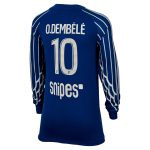 Exklusive psg jordan viertes stadiontrikot 2024-25 – langarm – kinder mit o.dembele 10-aufdruck Kollektion – Premium Paris Saint Germain Trikots