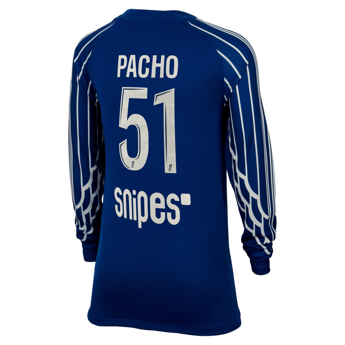 Exklusive psg jordan viertes stadiontrikot 2024-25 – langarm – kinder mit pacho 51-aufdruck Kollektion – Premium Paris Saint Germain Trikots