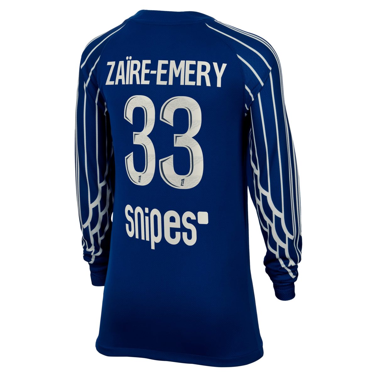 Exklusive psg jordan viertes stadiontrikot 2024-25 – langarm – kinder mit zaire-emery 33-aufdruck Kollektion – Premium Paris Saint Germain Trikots