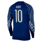 Exklusive psg jordan viertes stadiontrikot 2024-25 – langarm mit albert 10-aufdruck Kollektion – Premium Paris Saint Germain Trikots