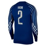 Exklusive psg jordan viertes stadiontrikot 2024-25 – langarm mit cup-aufdruck hakimi 2 Kollektion – Premium Paris Saint Germain Trikots