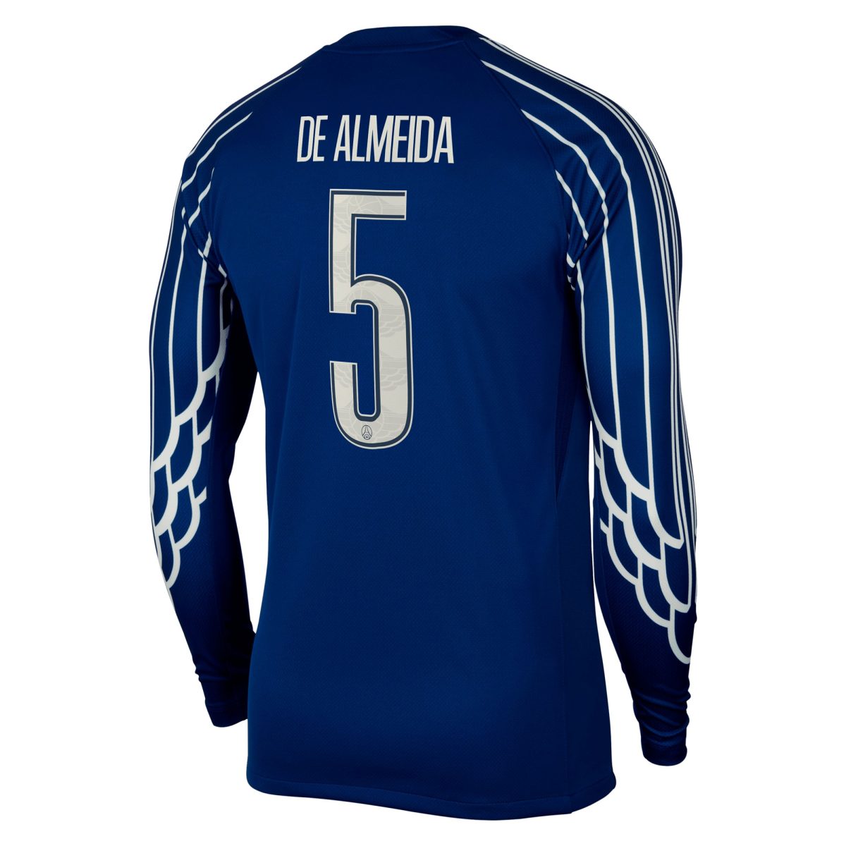 Exklusive psg jordan viertes stadiontrikot 2024-25 – langarm mit de almeida 5-aufdruck Kollektion – Premium Paris Saint Germain Trikots