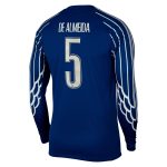 Exklusive psg jordan viertes stadiontrikot 2024-25 – langarm mit de almeida 5-aufdruck Kollektion – Premium Paris Saint Germain Trikots
