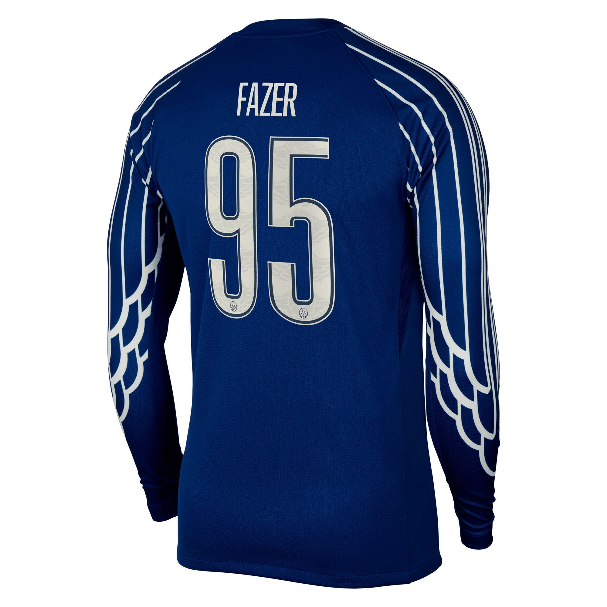Exklusive psg jordan viertes stadiontrikot 2024-25 – langarm mit fazer 95-aufdruck Kollektion – Premium Paris Saint Germain Trikots