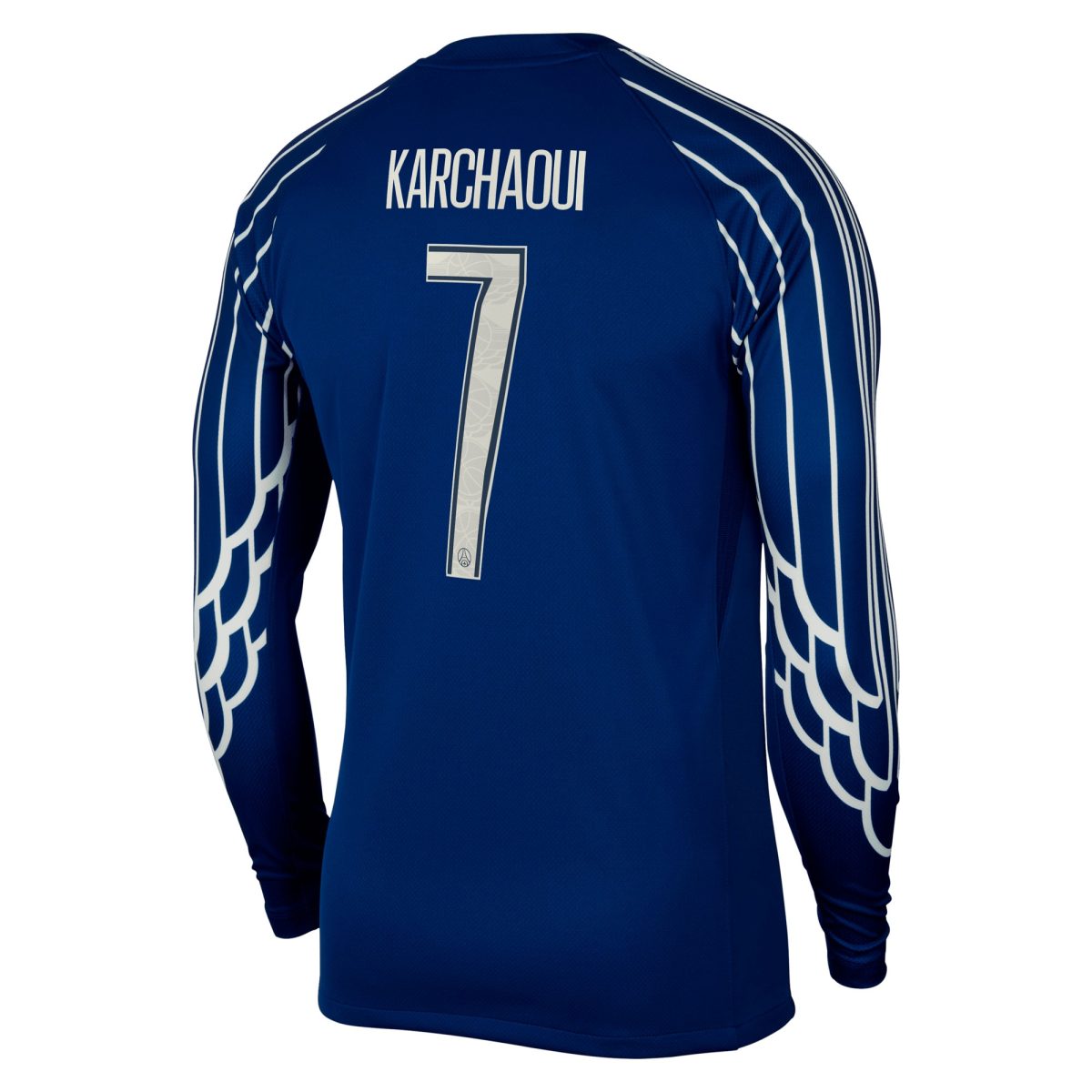 Exklusive psg jordan viertes stadiontrikot 2024-25 – langarm mit karchaoui 7-aufdruck Kollektion – Premium Paris Saint Germain Trikots
