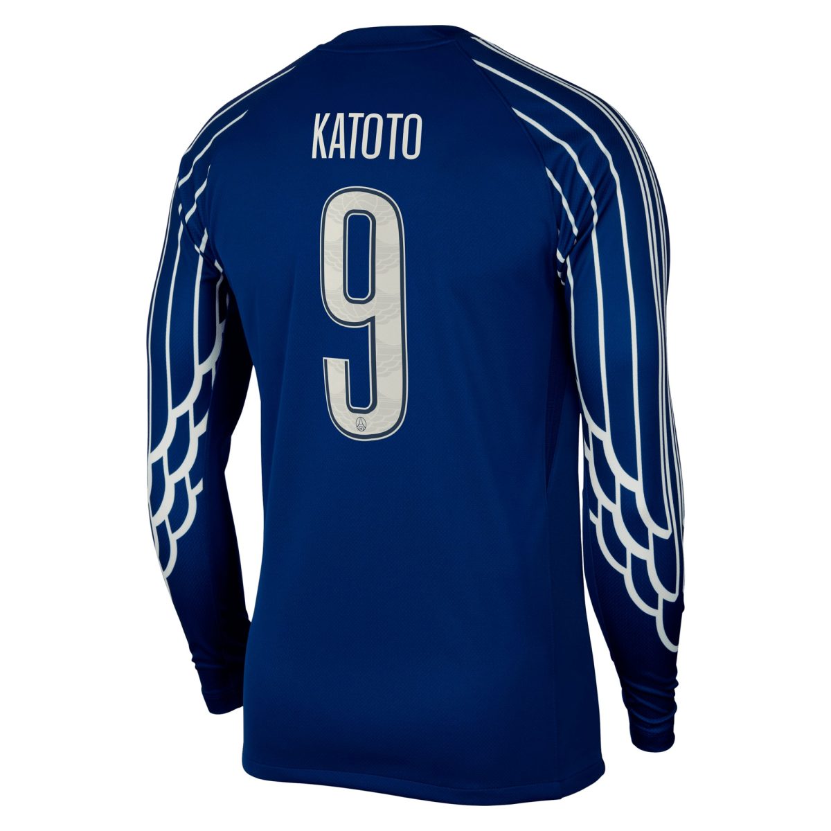 Exklusive psg jordan viertes stadiontrikot 2024-25 – langarm mit katoto 9-aufdruck Kollektion – Premium Paris Saint Germain Trikots