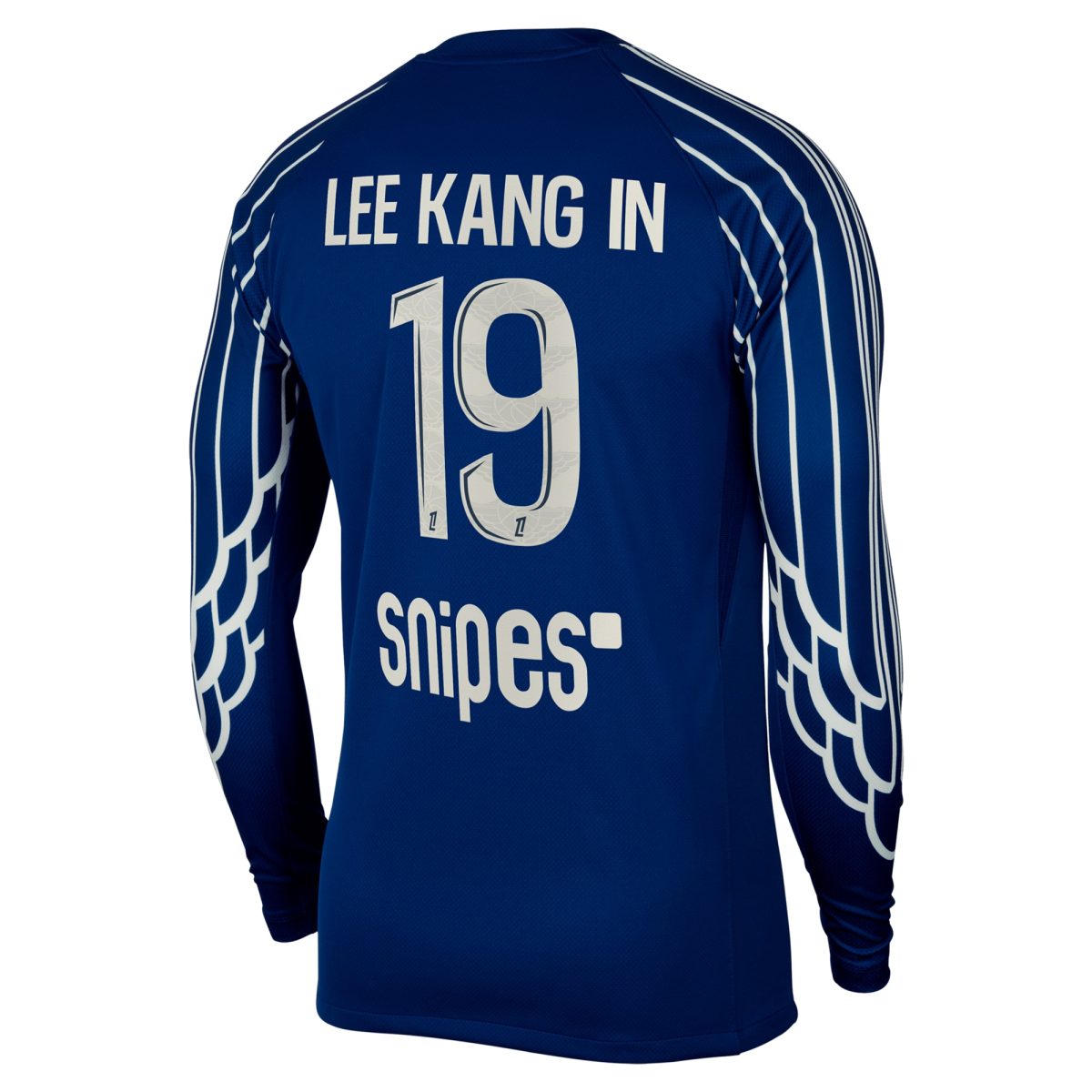 Exklusive psg jordan viertes stadiontrikot 2024-25 – langarm mit lee kang in 19-aufdruck Kollektion – Premium Paris Saint Germain Trikots