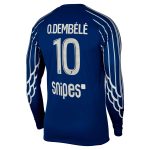 Exklusive psg jordan viertes stadiontrikot 2024-25 – langarm mit o.dembele 10-aufdruck Kollektion – Premium Paris Saint Germain Trikots