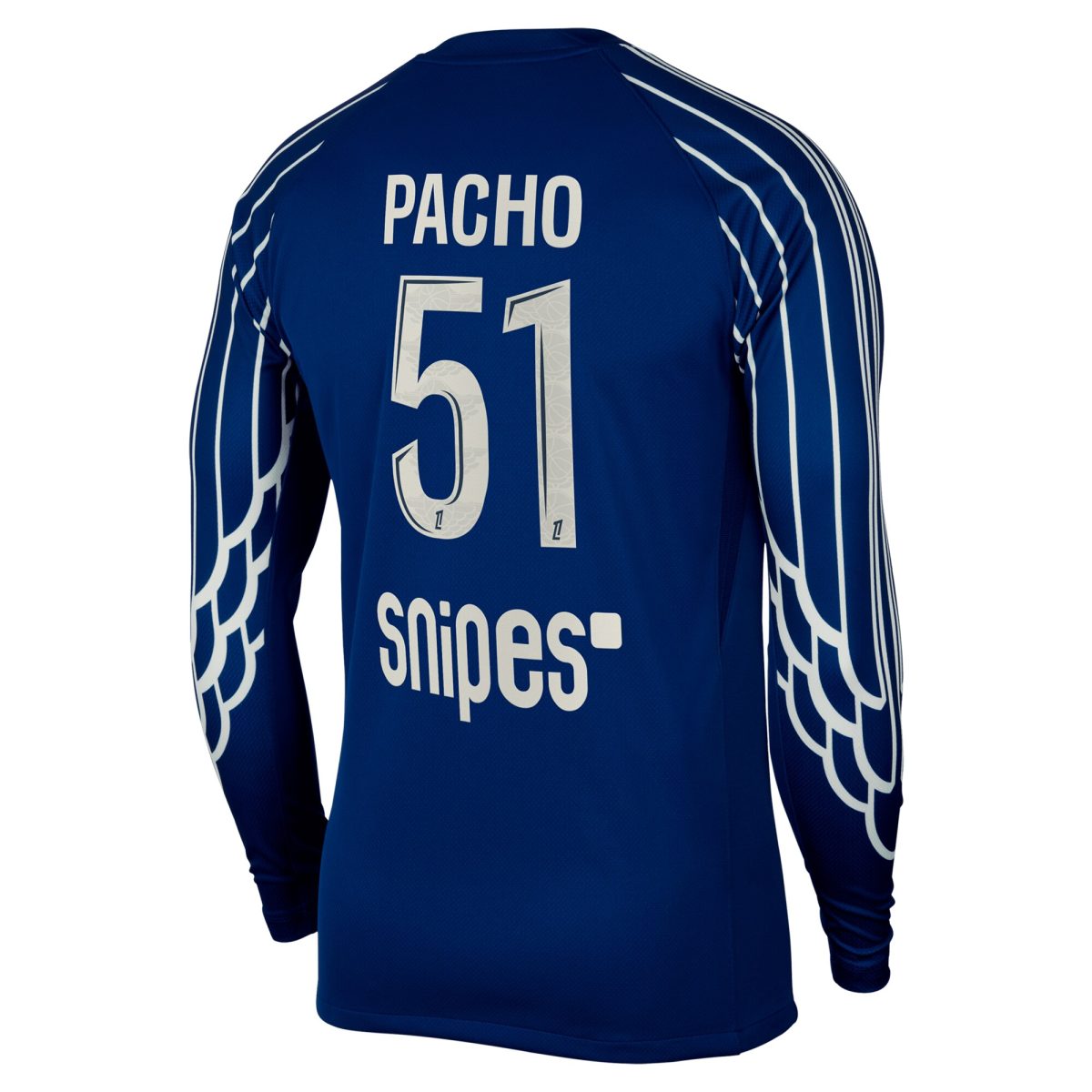 Exklusive psg jordan viertes stadiontrikot 2024-25 – langarm mit pacho 51-aufdruck Kollektion – Premium Paris Saint Germain Trikots