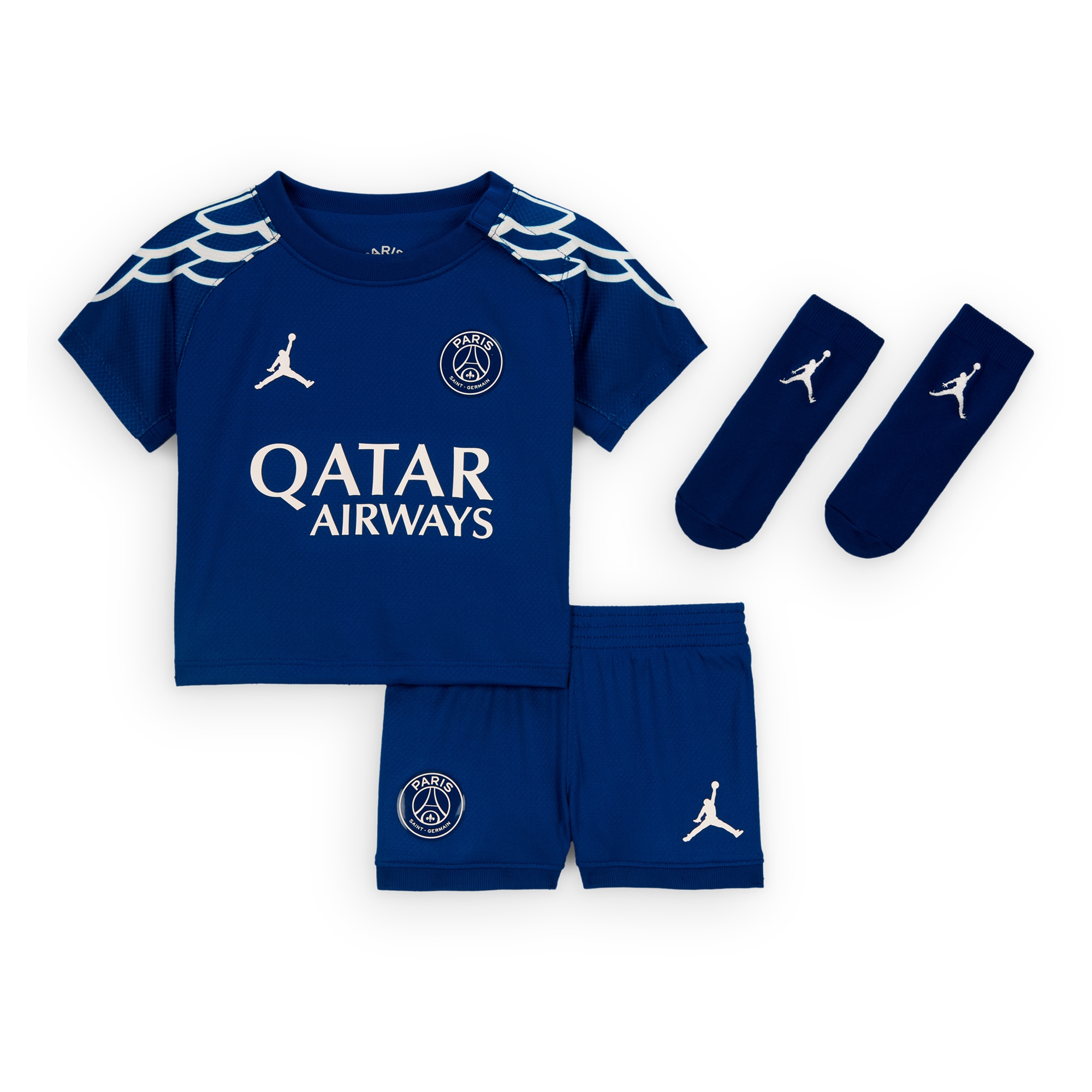Exklusive psg jordan viertes stadiontrikot 2024-25 – säugling mit fabian 8-aufdruck Kollektion – Premium Paris Saint Germain Trikots