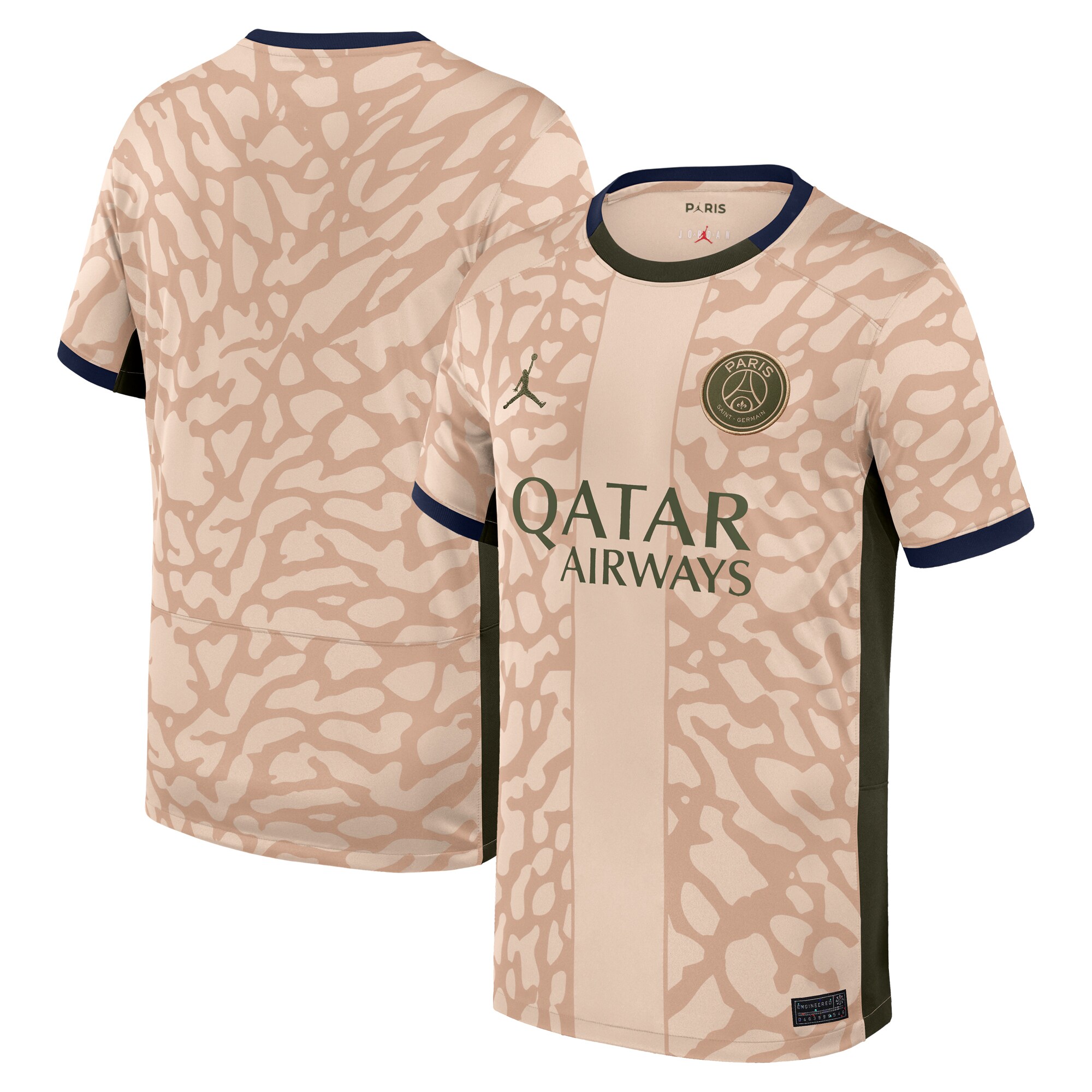 Exklusive psg jordan viertes stadiontrikot 2324 – kinder Kollektion – Premium Paris Saint Germain Trikots