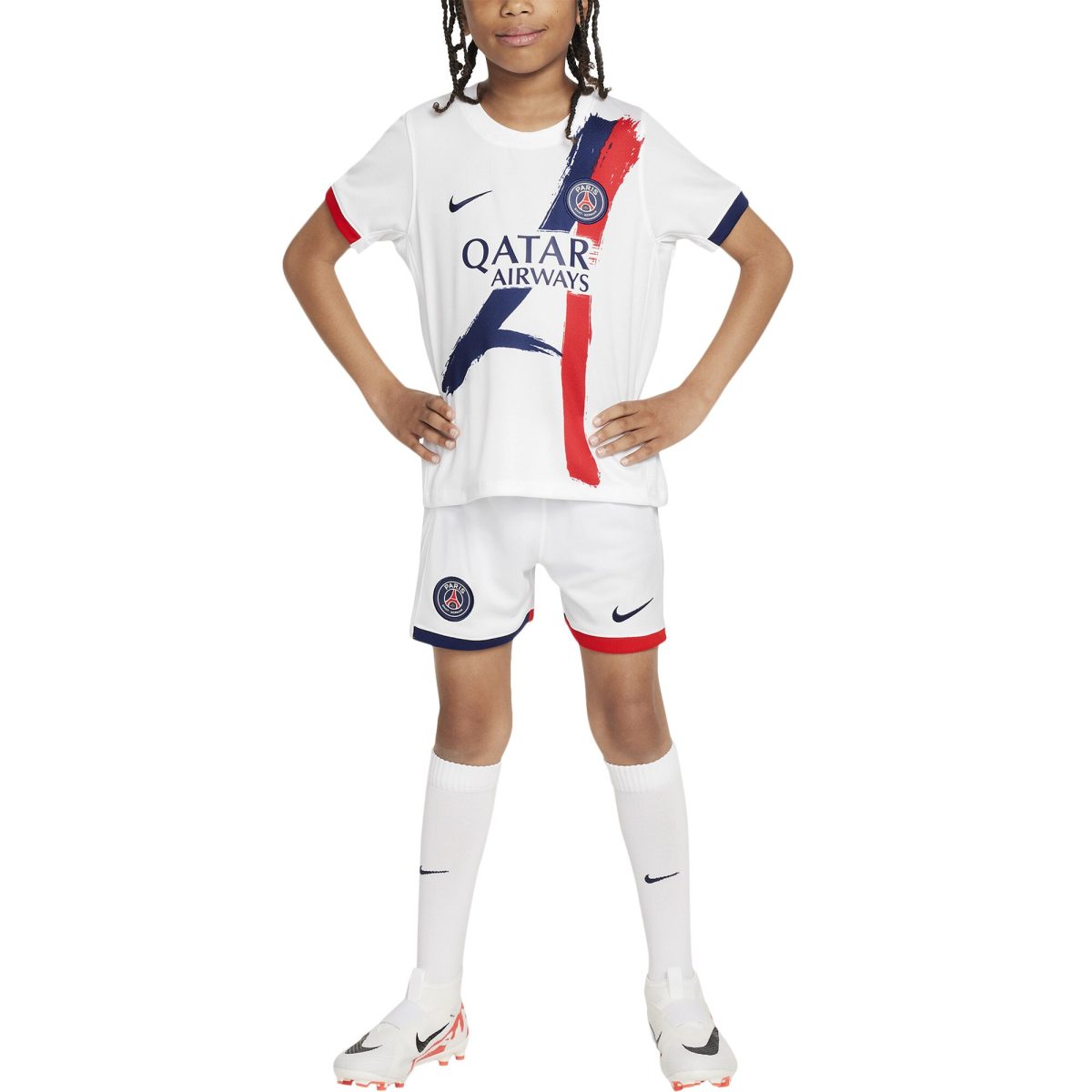 Exklusive psg nike auswärtsstadion-trikot 2024-2025 – kleine kinder Kollektion – Premium Paris Saint Germain Trikots