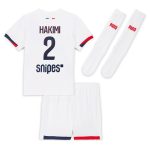 Exklusive psg nike auswärtsstadion-trikot 2024-2025 – kleine kinder mit hakimi 2-aufdruck Kollektion – Premium Paris Saint Germain Trikots