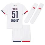Exklusive psg nike auswärtsstadion-trikot 2024-2025 – kleine kinder mit pacho 51-aufdruck Kollektion – Premium Paris Saint Germain Trikots