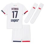 Exklusive psg nike auswärtsstadion-trikot 2024-2025 – kleine kinder mit vitinha 17-aufdruck Kollektion – Premium Paris Saint Germain Trikots
