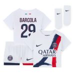 Exklusive psg nike auswärtsstadion-trikot 2024-2025 – säugling mit barcola 29-aufdruck Kollektion – Premium Paris Saint Germain Trikots