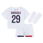 Exklusive psg nike auswärtsstadion-trikot 2024-2025 – säugling mit barcola 29-aufdruck Kollektion – Premium Paris Saint Germain Trikots
