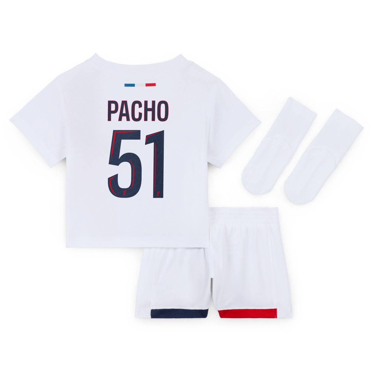 Exklusive psg nike auswärtsstadion-trikot 2024-2025 – säugling mit pacho 51-aufdruck Kollektion – Premium Paris Saint Germain Trikots