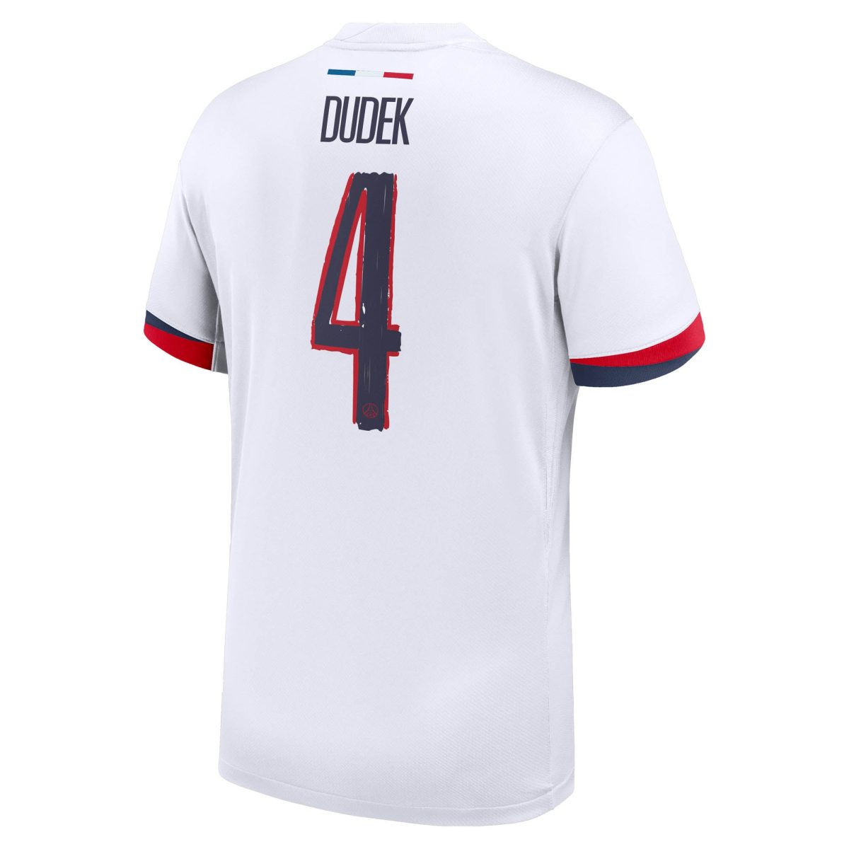 Exklusive psg nike auswärtsstadiontrikot 2024-2025 mit dudek 4-aufdruck Kollektion – Premium Paris Saint Germain Trikots