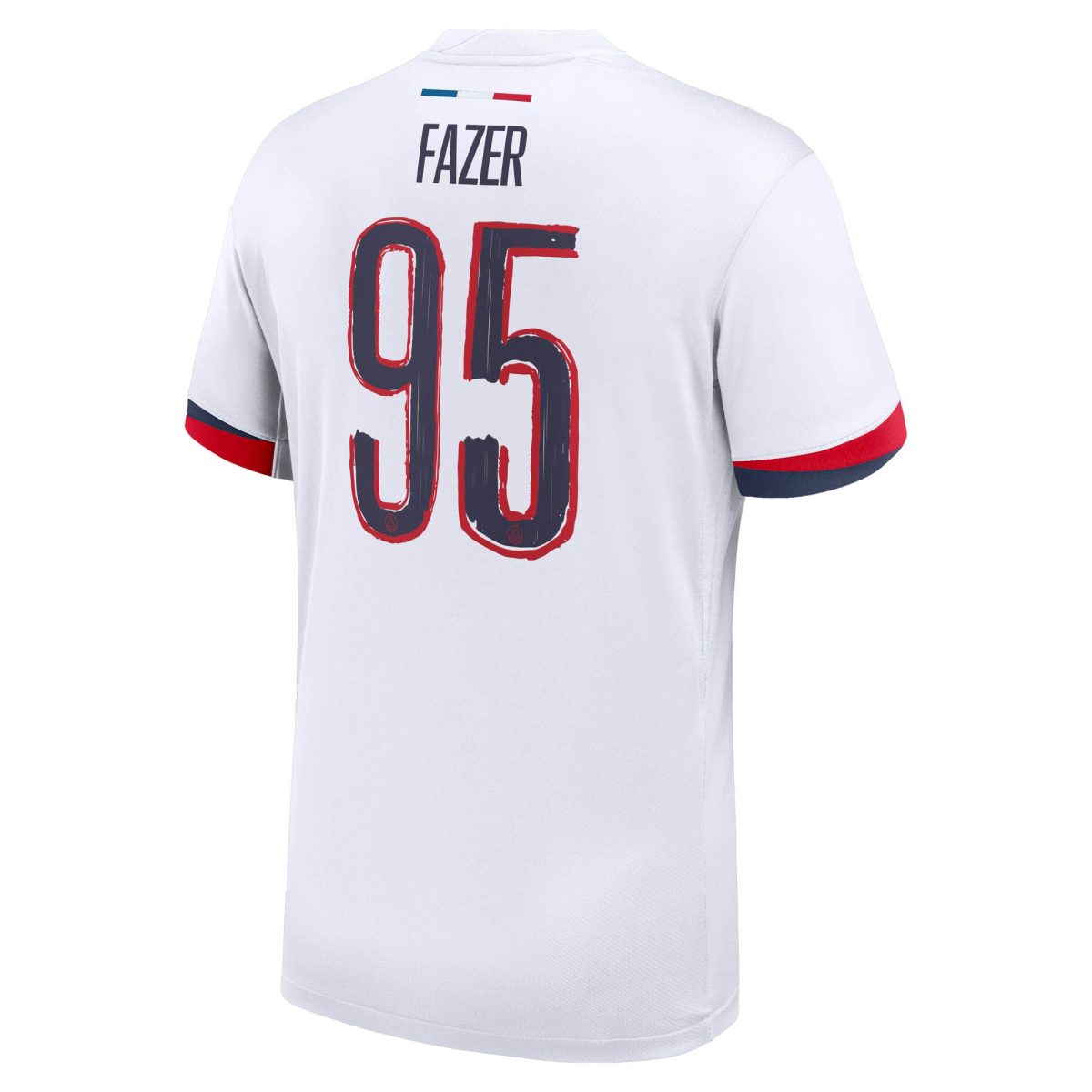 Exklusive psg nike auswärtsstadiontrikot 2024-2025 mit fazer 95-aufdruck Kollektion – Premium Paris Saint Germain Trikots