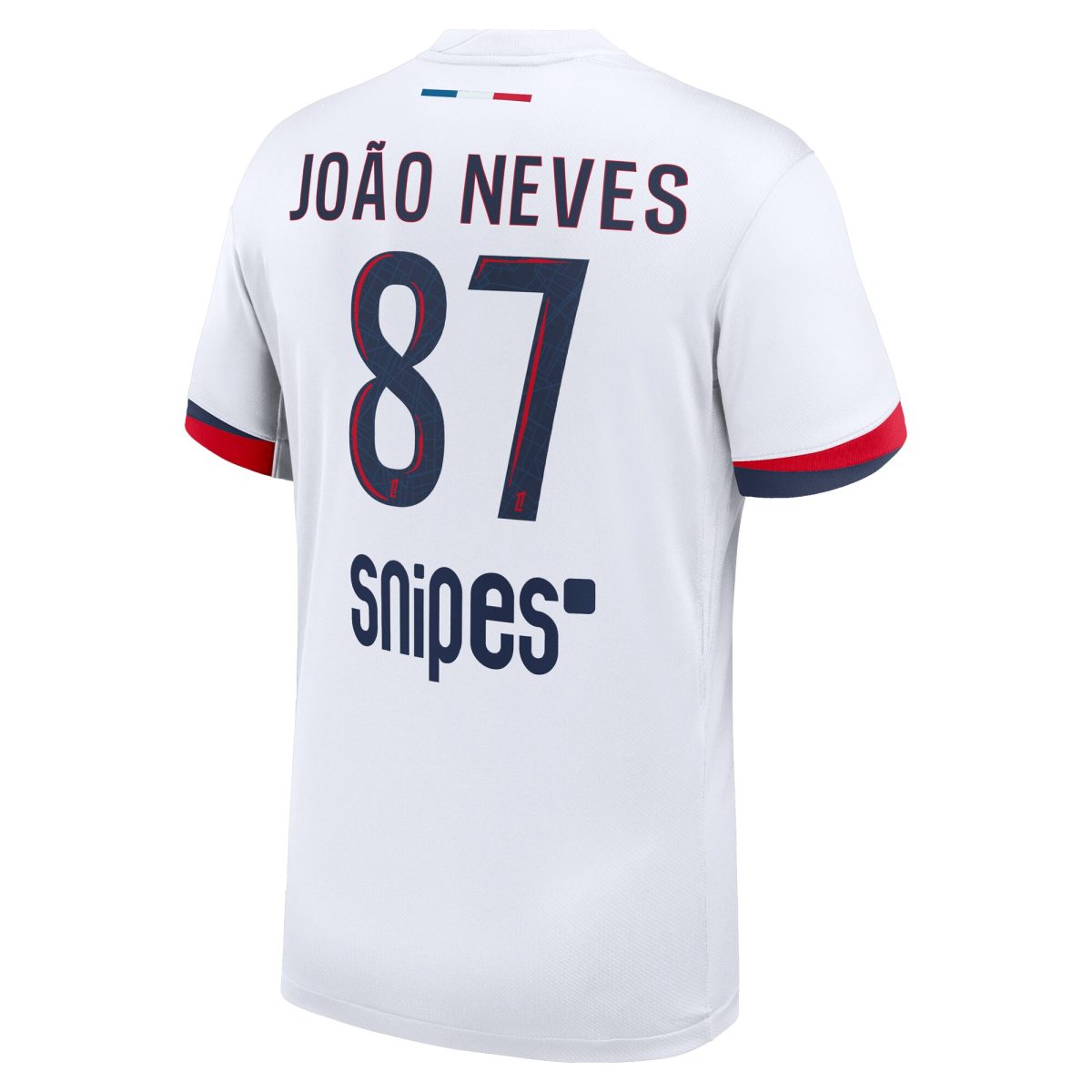 Exklusive psg nike auswärtsstadiontrikot 2024-2025 mit joao neves 87-aufdruck Kollektion – Premium Paris Saint Germain Trikots