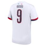 Exklusive psg nike auswärtsstadiontrikot 2024-2025 mit katoto 9-aufdruck Kollektion – Premium Paris Saint Germain Trikots