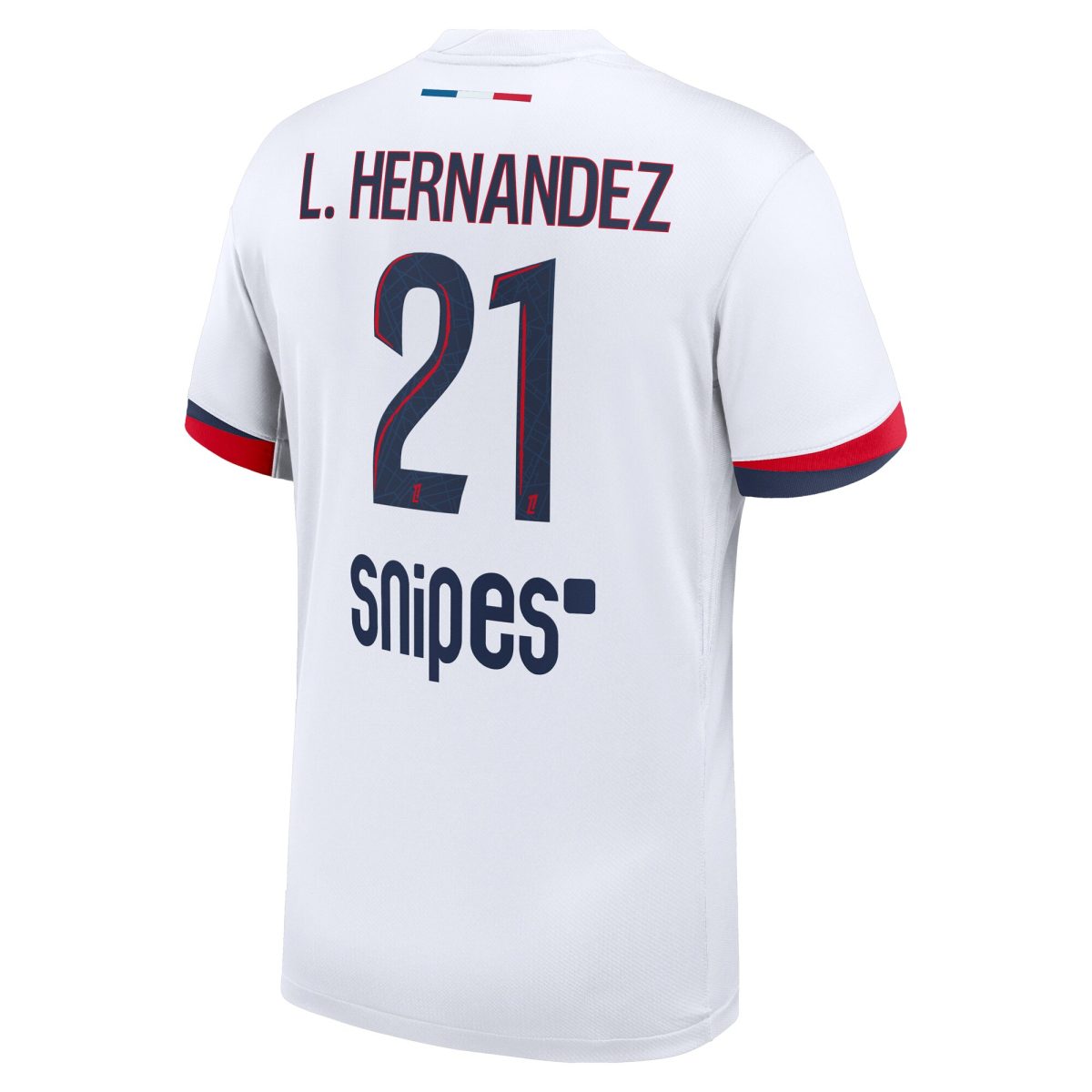 Exklusive psg nike auswärtsstadiontrikot 2024-2025 mit l.hernandez 21-aufdruck Kollektion – Premium Paris Saint Germain Trikots