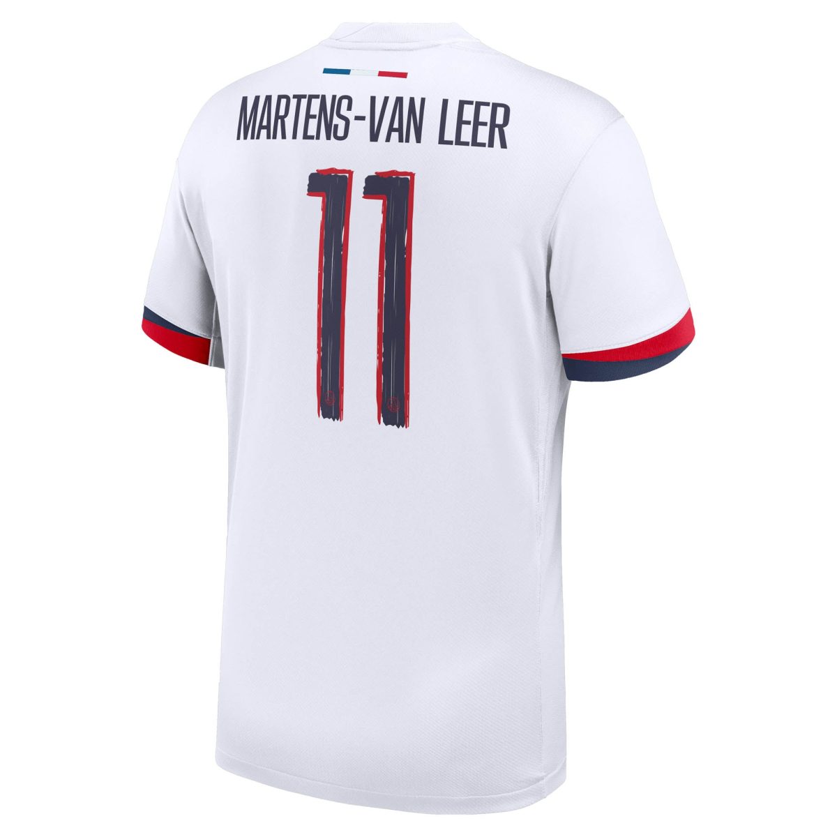 Exklusive psg nike auswärtsstadiontrikot 2024-2025 mit martens-van leer 11-aufdruck Kollektion – Premium Paris Saint Germain Trikots