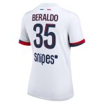 Exklusive psg nike auswärtsstadiontrikot 2024-2025 – damen mit beraldo 35-aufdruck Kollektion – Premium Paris Saint Germain Trikots
