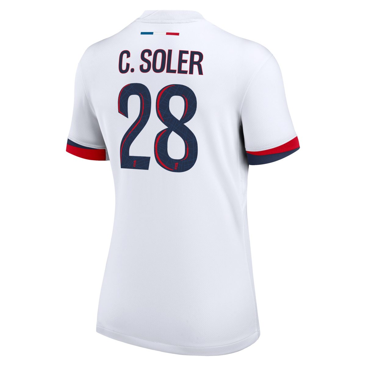 Exklusive psg nike auswärtsstadiontrikot 2024-2025 – damen mit c. soler 28-aufdruck Kollektion – Premium Paris Saint Germain Trikots