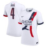 Exklusive psg nike auswärtsstadiontrikot 2024-2025 – damen mit dudek 4-aufdruck Kollektion – Premium Paris Saint Germain Trikots