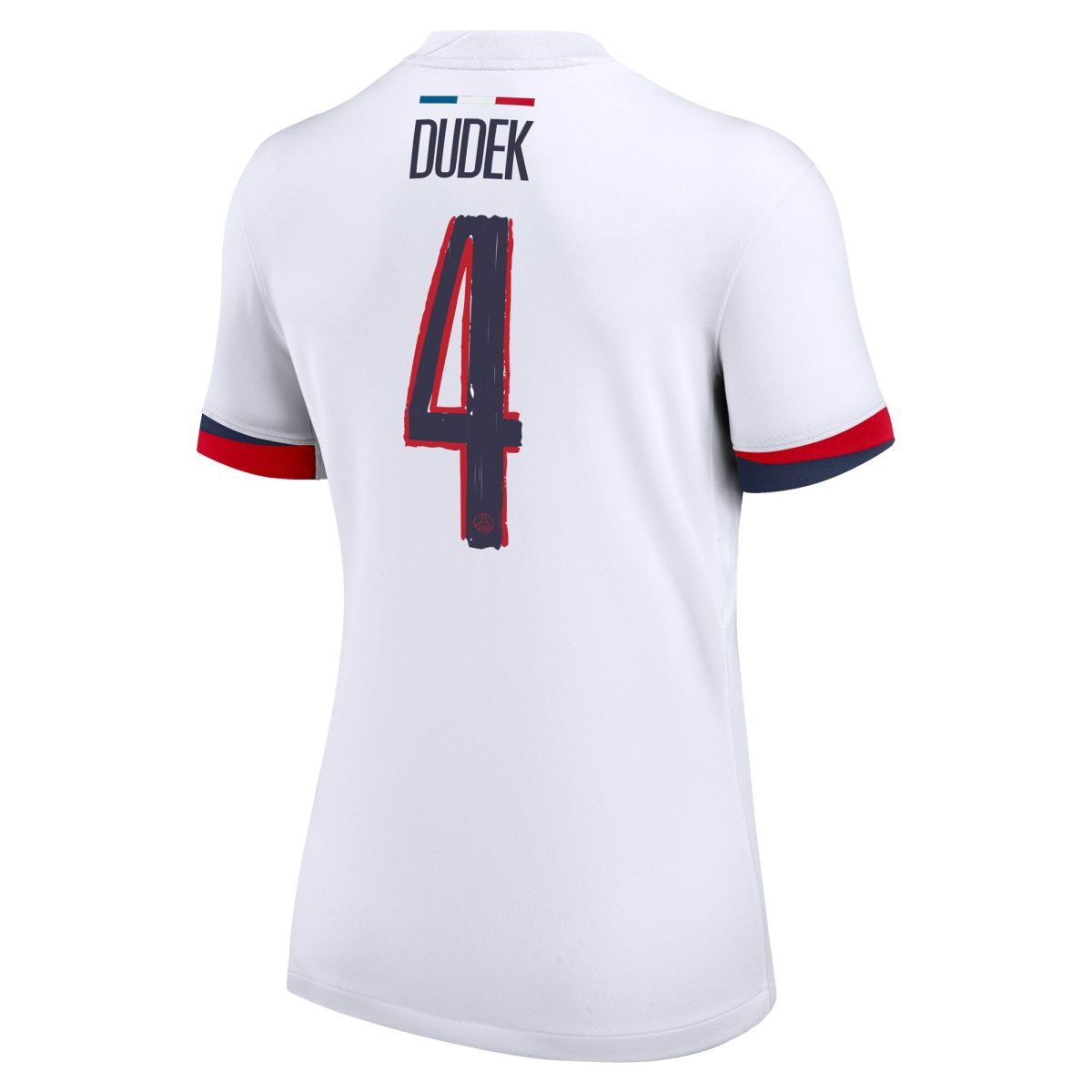 Exklusive psg nike auswärtsstadiontrikot 2024-2025 – damen mit dudek 4-aufdruck Kollektion – Premium Paris Saint Germain Trikots