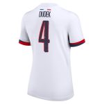 Exklusive psg nike auswärtsstadiontrikot 2024-2025 – damen mit dudek 4-aufdruck Kollektion – Premium Paris Saint Germain Trikots