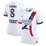 Exklusive psg nike auswärtsstadiontrikot 2024-2025 – damen mit fabian 8-aufdruck Kollektion – Premium Paris Saint Germain Trikots