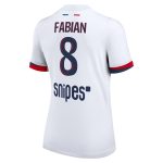 Exklusive psg nike auswärtsstadiontrikot 2024-2025 – damen mit fabian 8-aufdruck Kollektion – Premium Paris Saint Germain Trikots