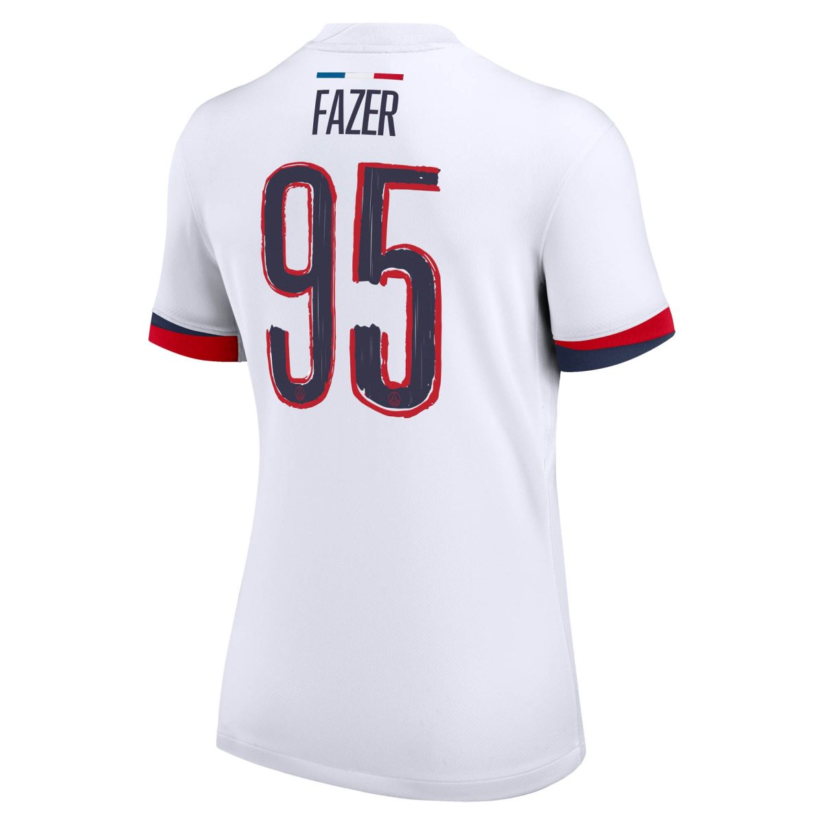 Exklusive psg nike auswärtsstadiontrikot 2024-2025 – damen mit fazer 95-aufdruck Kollektion – Premium Paris Saint Germain Trikots