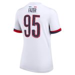 Exklusive psg nike auswärtsstadiontrikot 2024-2025 – damen mit fazer 95-aufdruck Kollektion – Premium Paris Saint Germain Trikots