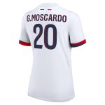Exklusive psg nike auswärtsstadiontrikot 2024-2025 – damen mit g.moscardo 20-aufdruck Kollektion – Premium Paris Saint Germain Trikots