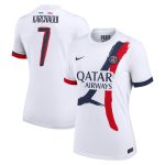 Exklusive psg nike auswärtsstadiontrikot 2024-2025 – damen mit karchaoui 7-aufdruck Kollektion – Premium Paris Saint Germain Trikots