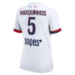 Exklusive psg nike auswärtsstadiontrikot 2024-2025 – damen mit marquinhos 5-aufdruck Kollektion – Premium Paris Saint Germain Trikots