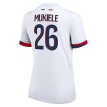 Exklusive psg nike auswärtsstadiontrikot 2024-2025 – damen mit mukiele 26-aufdruck Kollektion – Premium Paris Saint Germain Trikots