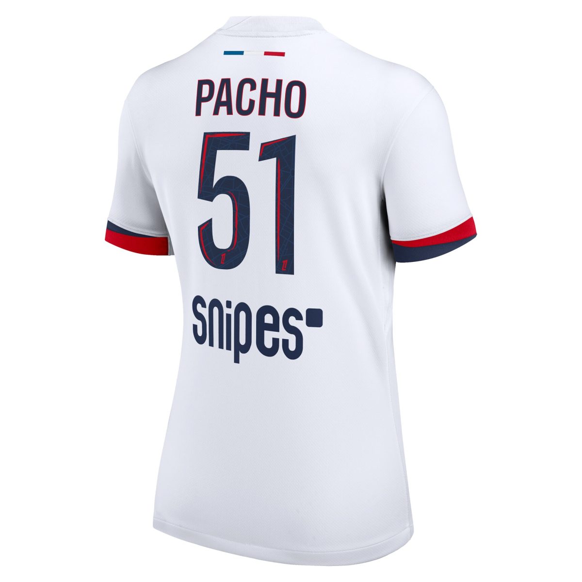 Exklusive psg nike auswärtsstadiontrikot 2024-2025 – damen mit pacho 51-aufdruck Kollektion – Premium Paris Saint Germain Trikots