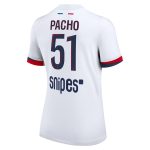 Exklusive psg nike auswärtsstadiontrikot 2024-2025 – damen mit pacho 51-aufdruck Kollektion – Premium Paris Saint Germain Trikots