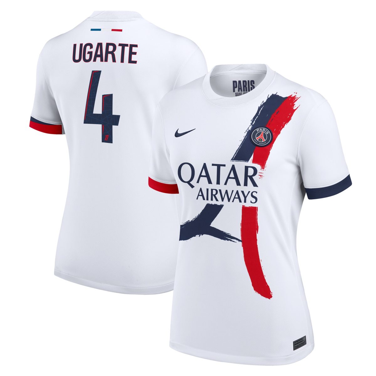 Exklusive psg nike auswärtsstadiontrikot 2024-2025 – damen mit ugarte 4-aufdruck Kollektion – Premium Paris Saint Germain Trikots