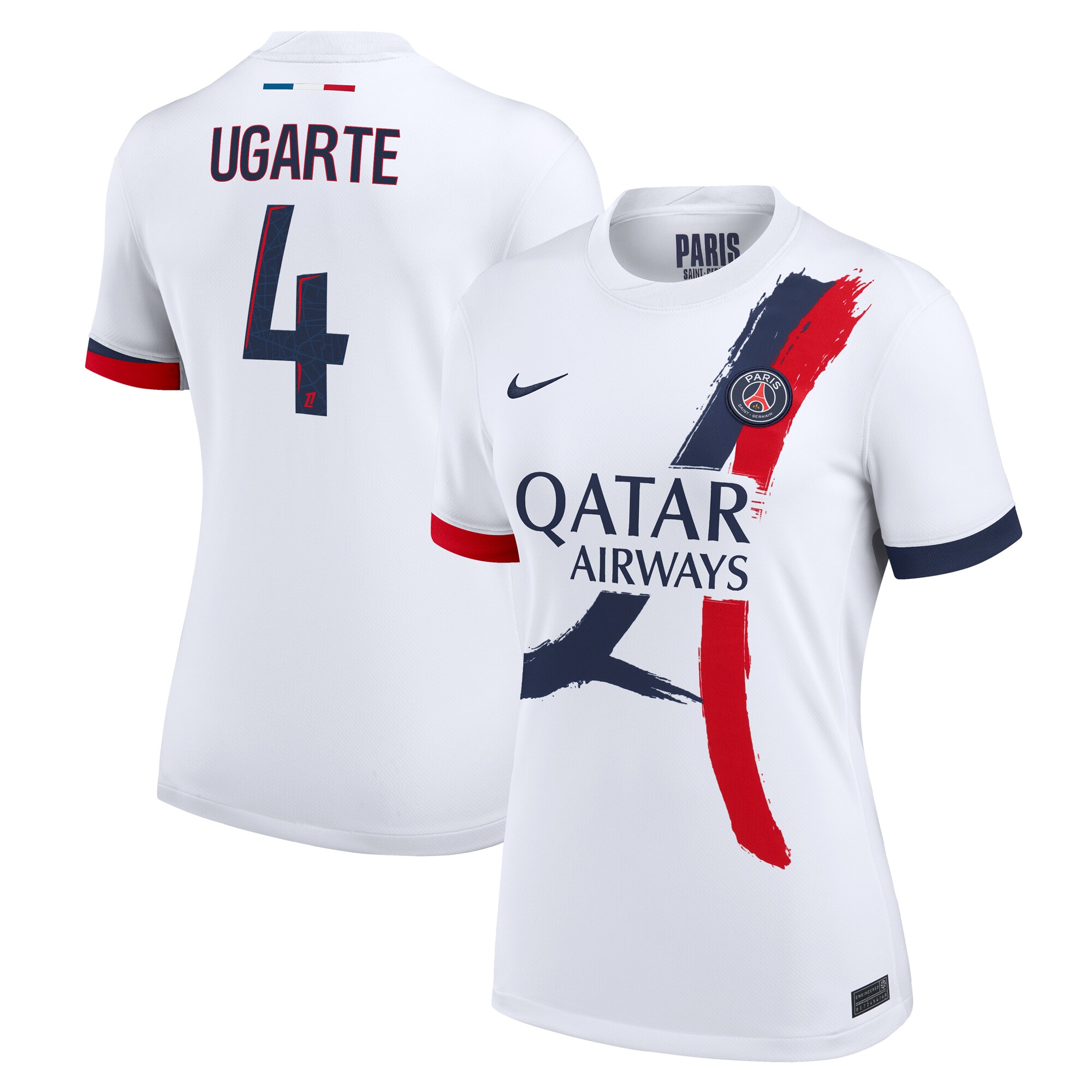 Exklusive psg nike auswärtsstadiontrikot 2024-2025 – damen mit ugarte 4-aufdruck Kollektion – Premium Paris Saint Germain Trikots