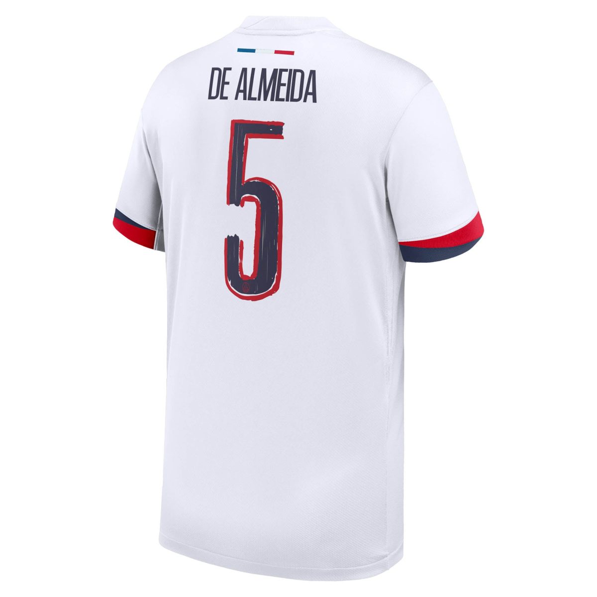 Exklusive psg nike auswärtsstadiontrikot 2024-2025 – kinder mit de almeida 5-aufdruck Kollektion – Premium Paris Saint Germain Trikots