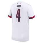 Exklusive psg nike auswärtsstadiontrikot 2024-2025 – kinder mit dudek 4-aufdruck Kollektion – Premium Paris Saint Germain Trikots