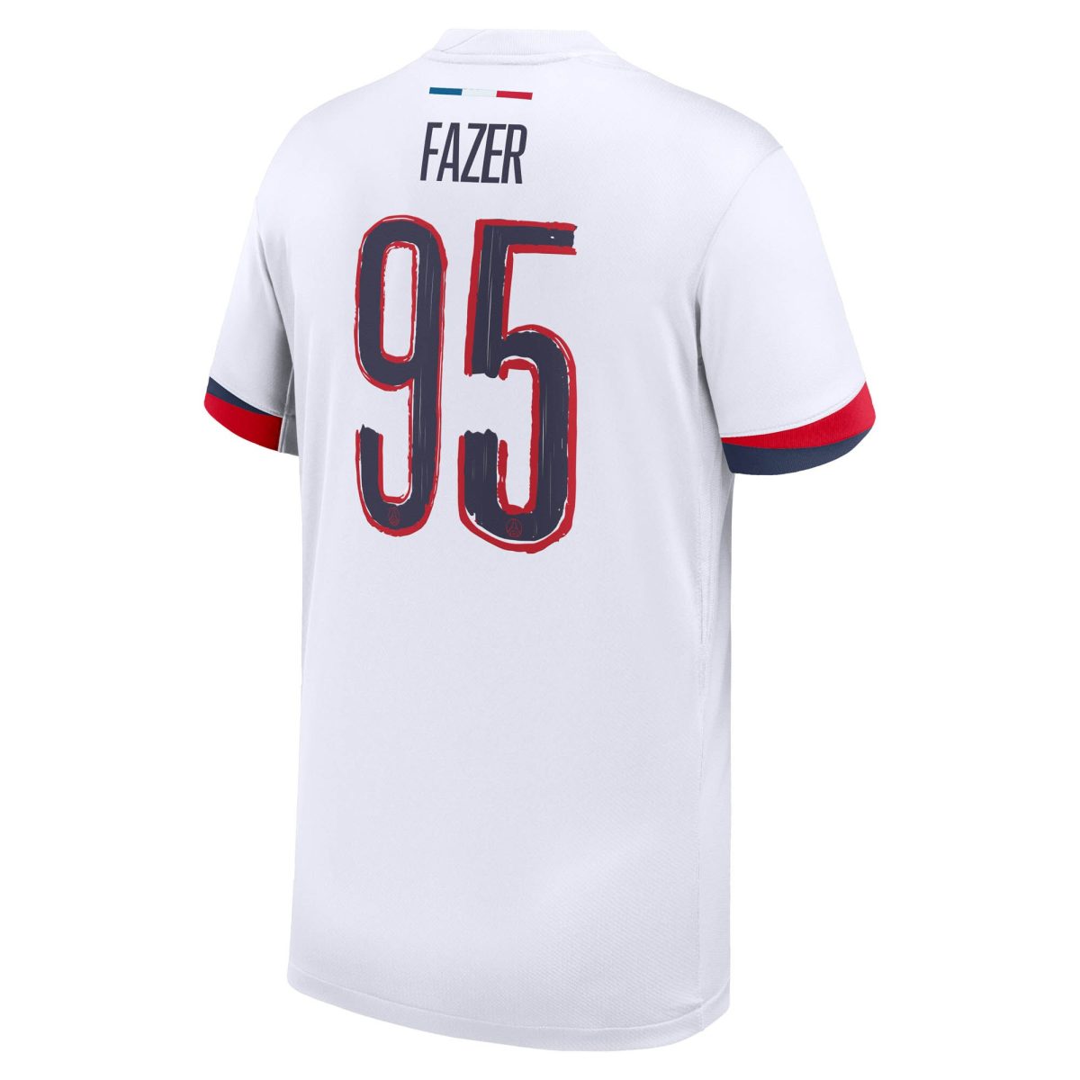 Exklusive psg nike auswärtsstadiontrikot 2024-2025 – kinder mit fazer 95-aufdruck Kollektion – Premium Paris Saint Germain Trikots